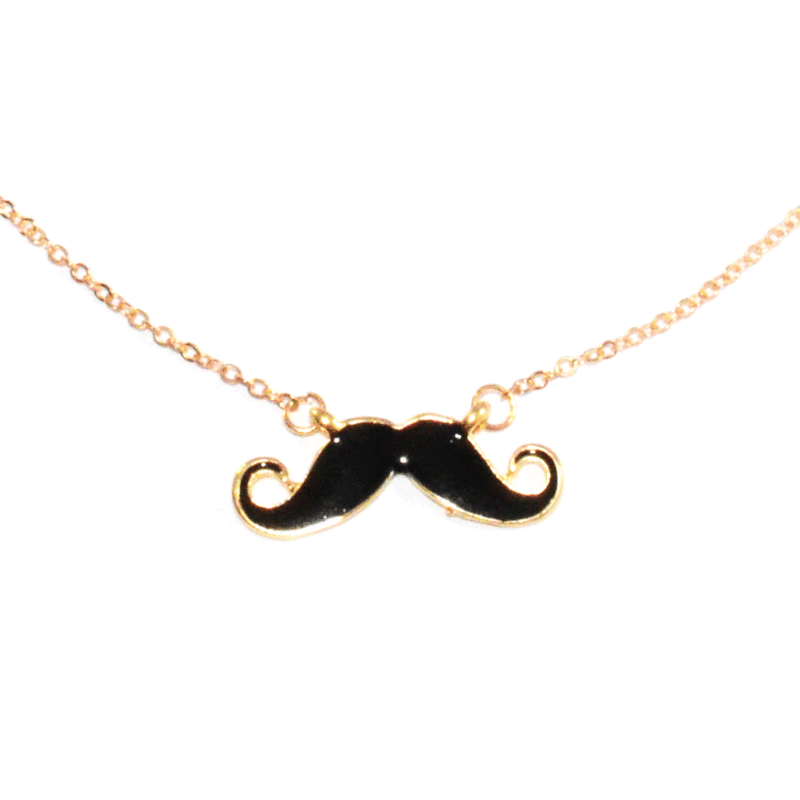 LITTLE MOUSTACHE NECKLACE - product image