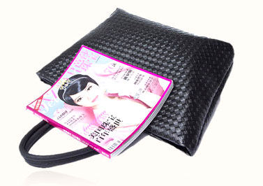 WEAVED PU LEATHER SHOULDER BAG - product image