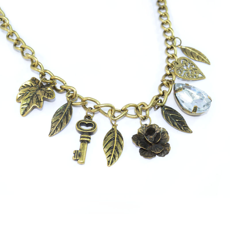 VINTAGE STYLE MULTI PENDANTS NECKLACE - product image