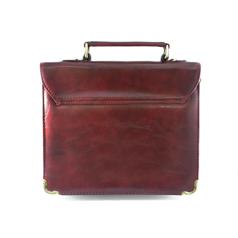 VINTAGE STYLE LEATHER SHOULDER BAG - product image