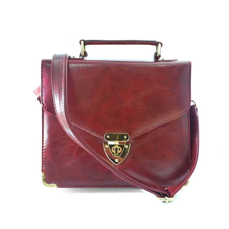 VINTAGE STYLE LEATHER SHOULDER BAG - product image