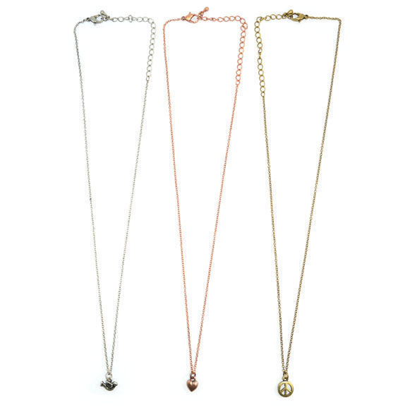 VINTAGE STYLE CHARM NECKLACE - product image