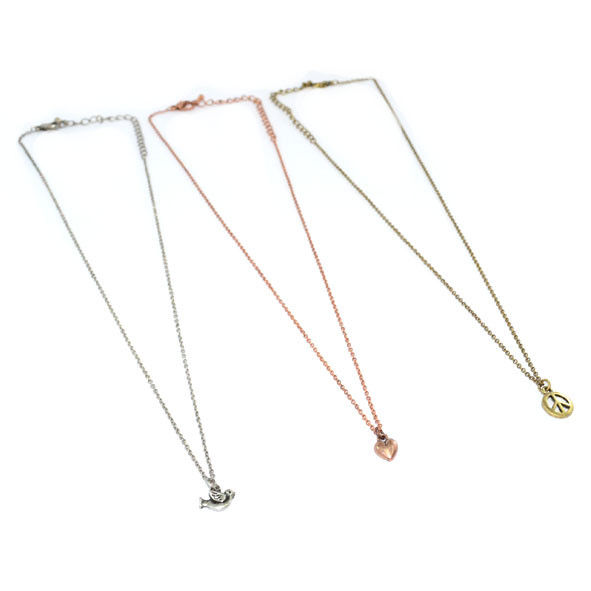 VINTAGE STYLE CHARM NECKLACE - product image