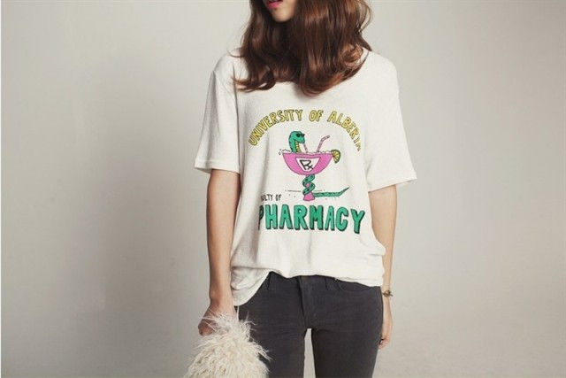 VINTAGE PRINT TEE - product image