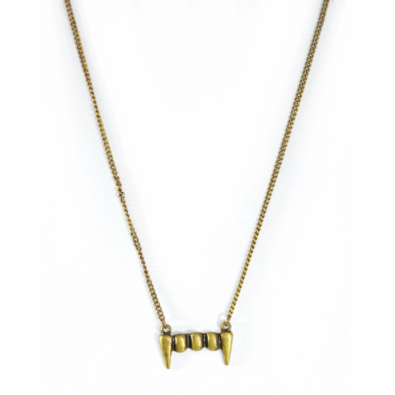 Vampire Teeth Necklace 2025