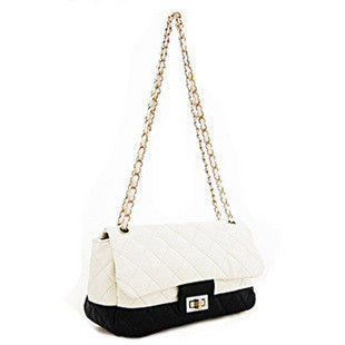TWO TONE QUILTED BAG - product image