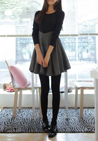 TWO TONE MONO DRESS - product image