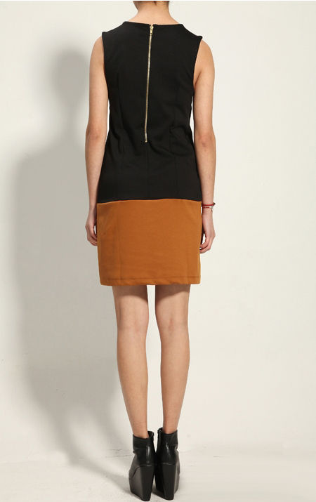 TWO BLOCK DRESS - product image