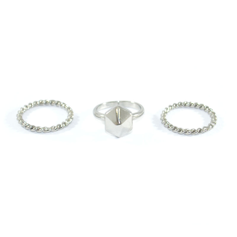 TWISTED ROPE RING SET - product image