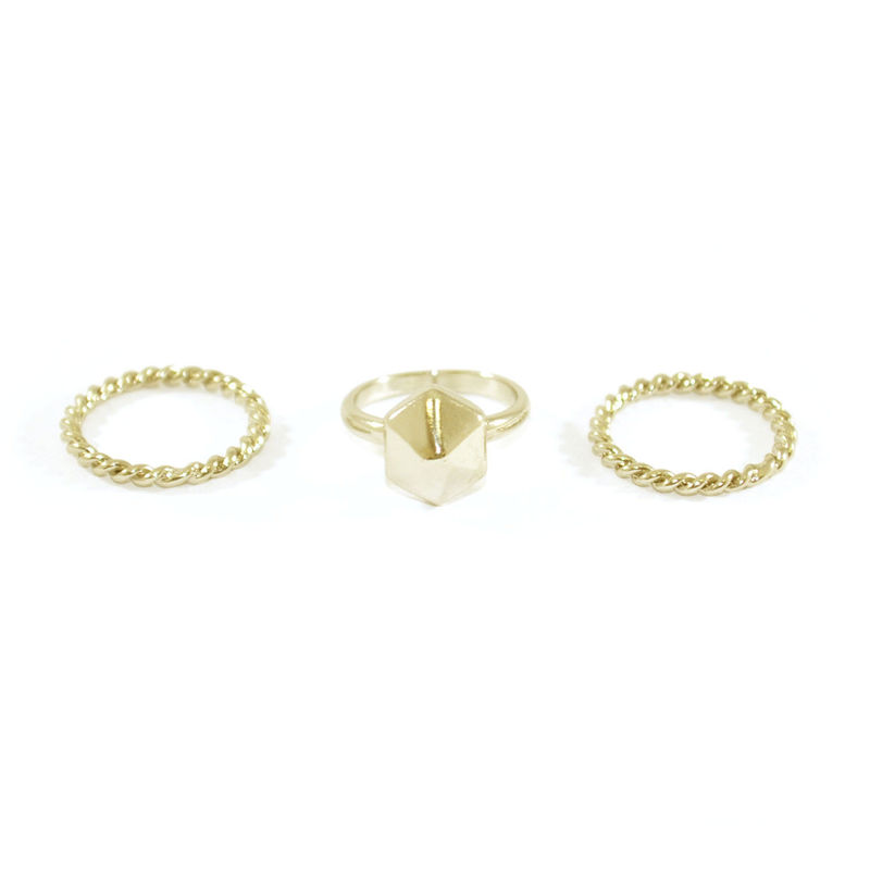TWISTED ROPE RING SET - product image