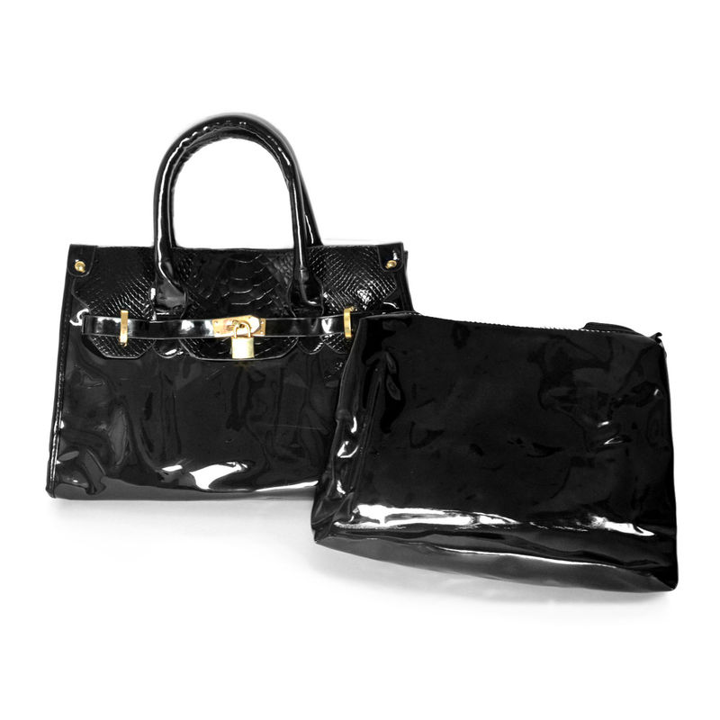 TRANSPARENT SATCHEL BAG - product image