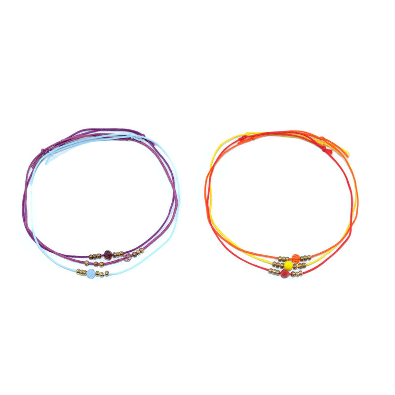 STRAP WITH BEADS BRACELET - product image