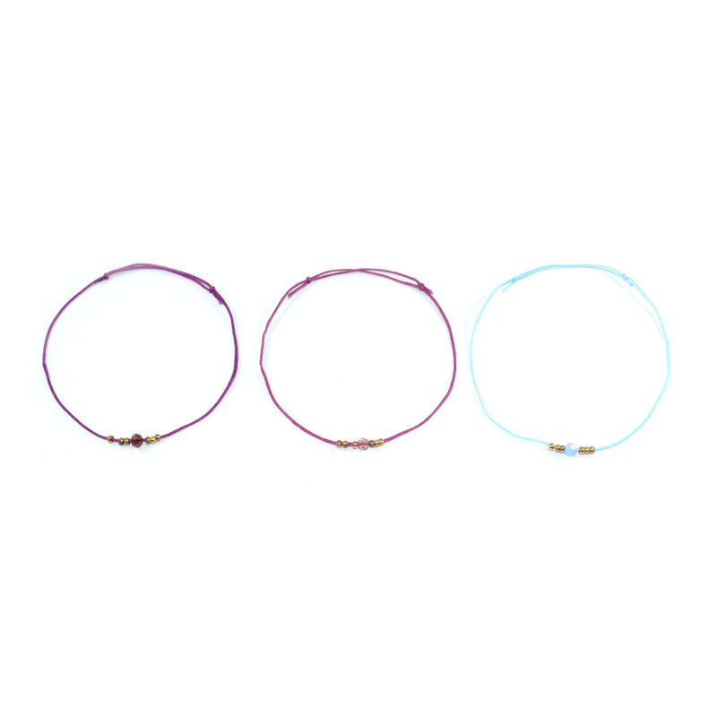 STRAP WITH BEADS BRACELET - product image