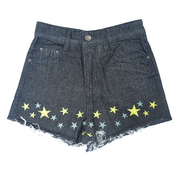 STARRY DENIM SHORTS - product image