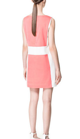 SLEEVELESS PANEL DRESS - product image