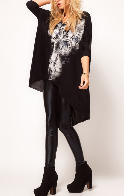 SKULL AND MESH TOP - product image