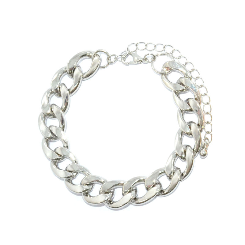 METALLIC CHUNKY CHAIN BRACELET - product image