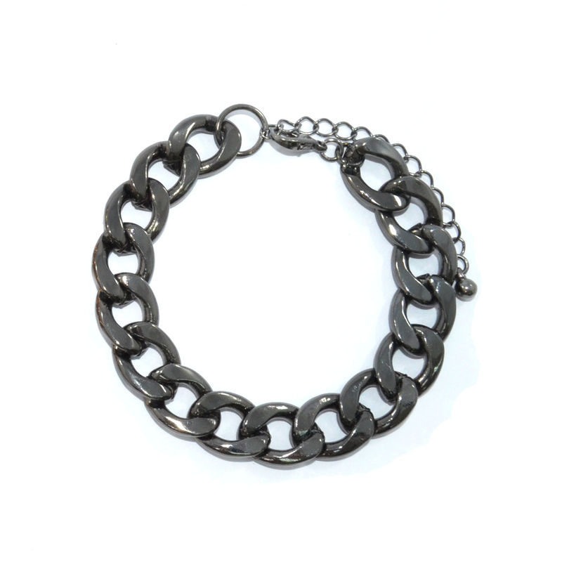 METALLIC CHUNKY CHAIN BRACELET - product image