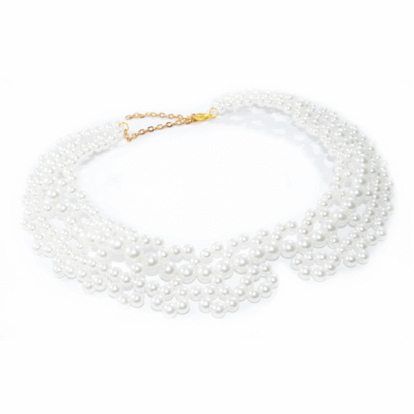 PEARL ROUND COLLAR NECKLACE - product image