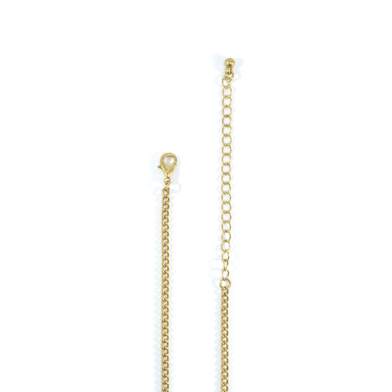 VINTAGE CHARMS WITH FEATHER NECKLACE - product image