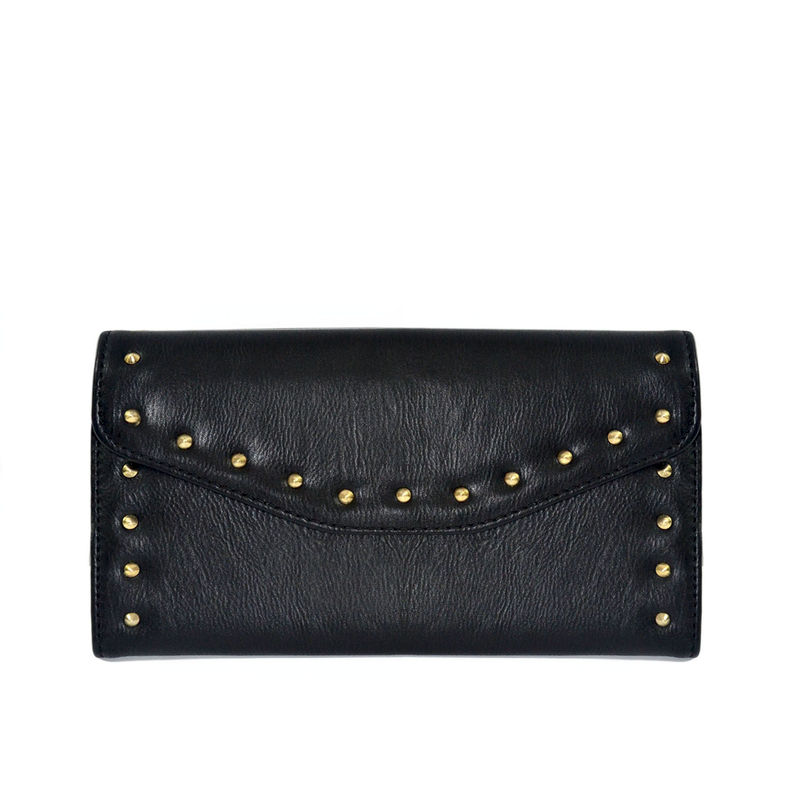 STUDDED DECOR FLAP OVER PURSE - product image