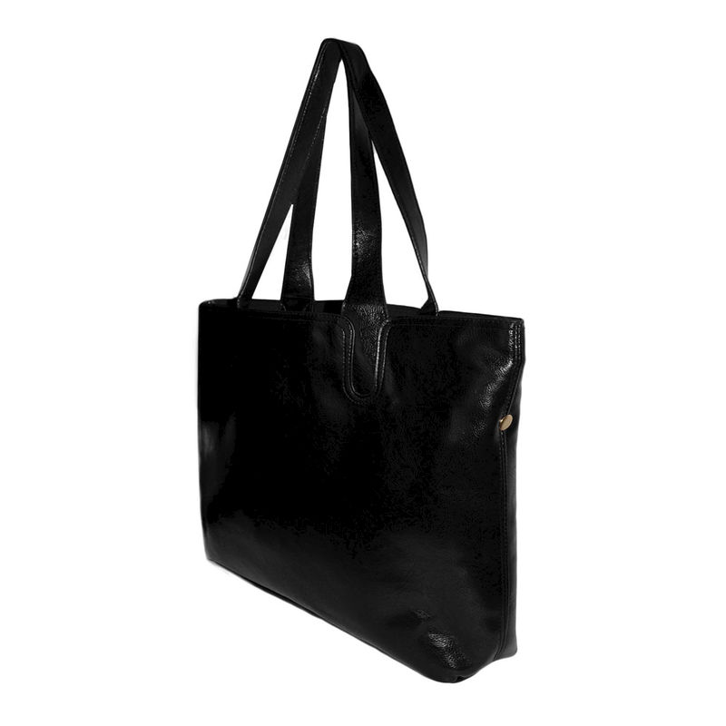 MINIMAL BLACK SHOULDER BAG - product image
