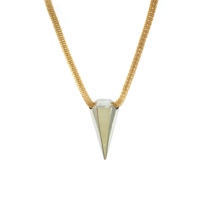 SHINY DIAMOND PENDANT NECKLACE - product image