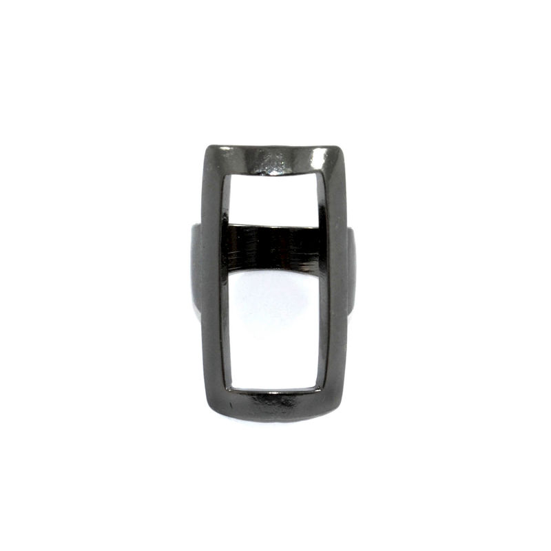 HOLLOW RECTANGLE RING - product image