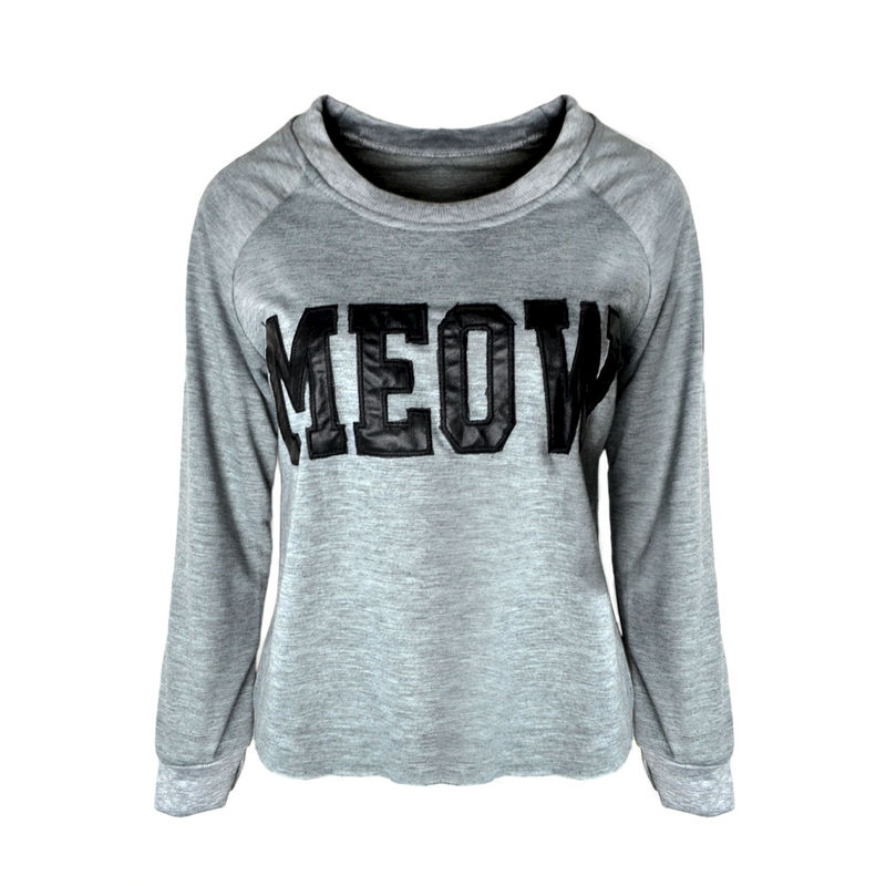 MEOW CROPPED JUMPER - product image