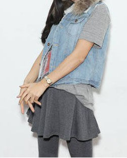 FLARED SKIRT LEGGINGS - product image