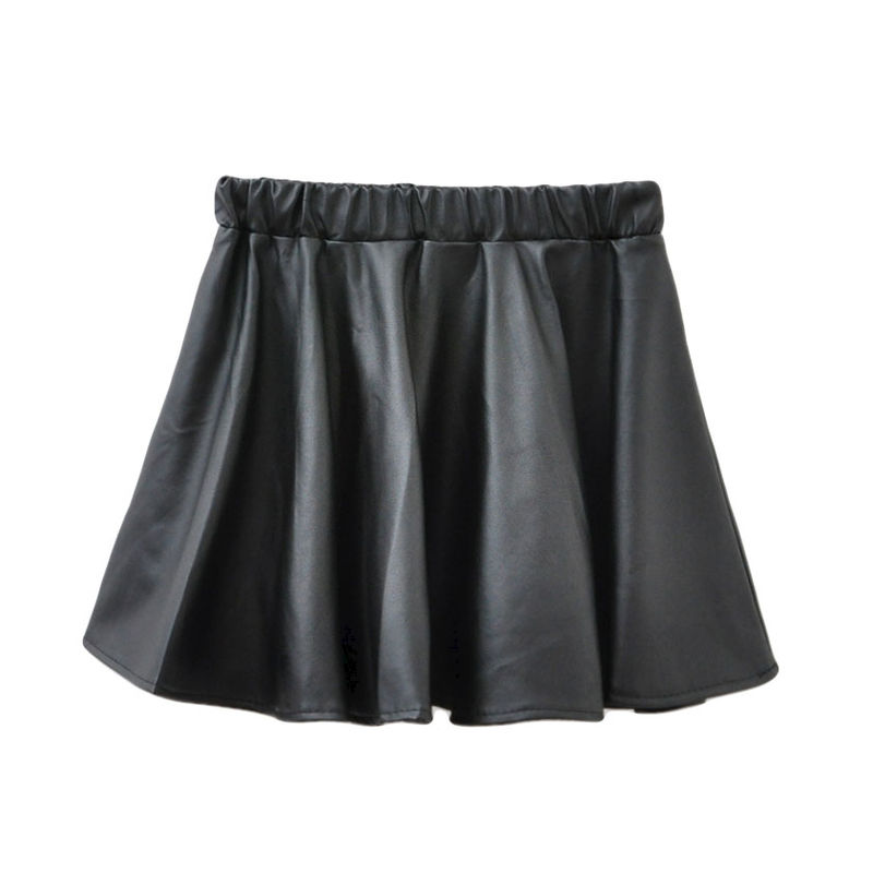 BLACK FLARED SKIRT - product image