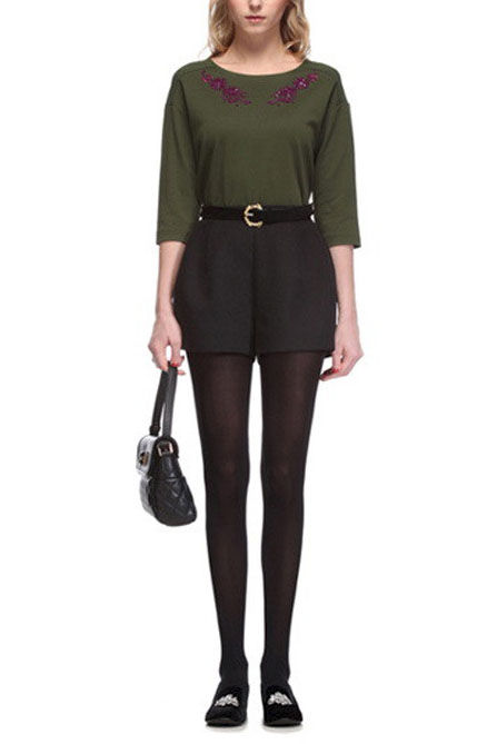 BLACK CULOTTES - product image