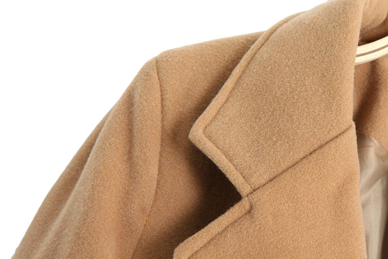 LAPEL KHAKI COAT - product image