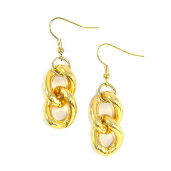Chunky Chain Earrings Rings Tings Online Fashion Chunky Chain Earrings Product Image