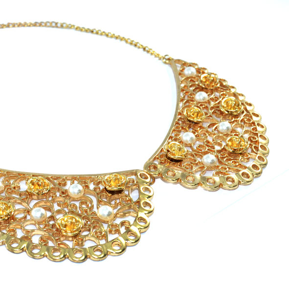 FLORAL COLLAR NECKLACE - product image