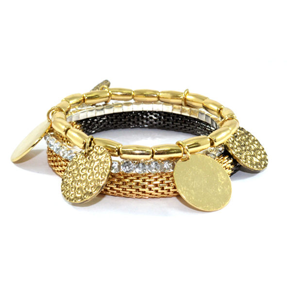 COIN CHARMS BRACELET SET - product image