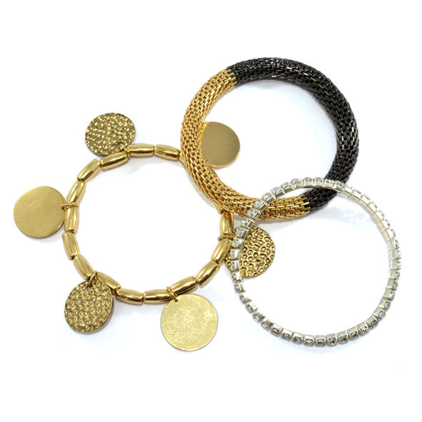 COIN CHARMS BRACELET SET - product image