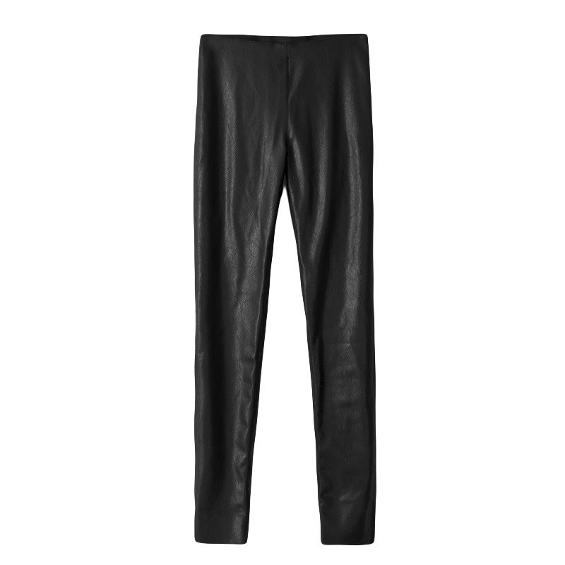 LEATHER LOOK TROUSERS - product image