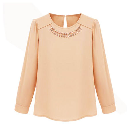 CRYSTAL COLLAR SHIRT - product image