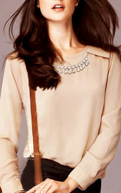 CRYSTAL COLLAR SHIRT - product image