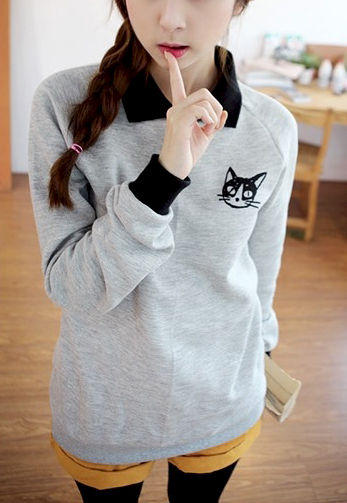 CAT LOGO JUMPER - product image