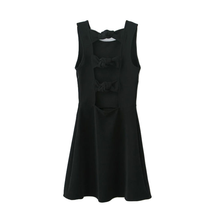 BOW BACK DRESS - product image