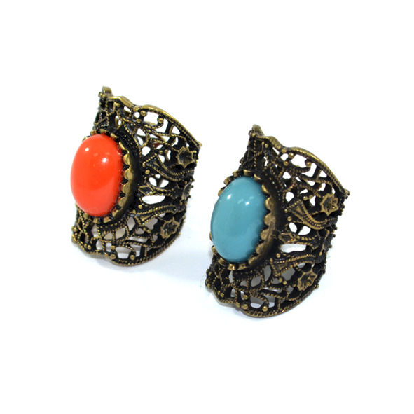 FILIGREE WITH CRYSTAL RING - product image