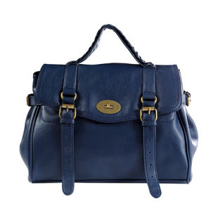 DOUBLE BUCKLE AND LOCK SATCHEL BAG - product image