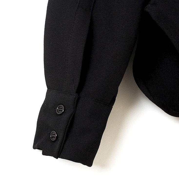 LEATHER LOOK SHOULDER TOP - product image