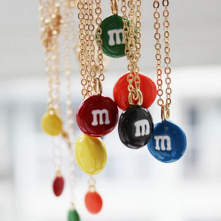 M & MS CHOCOLATE NECKLACE - product image