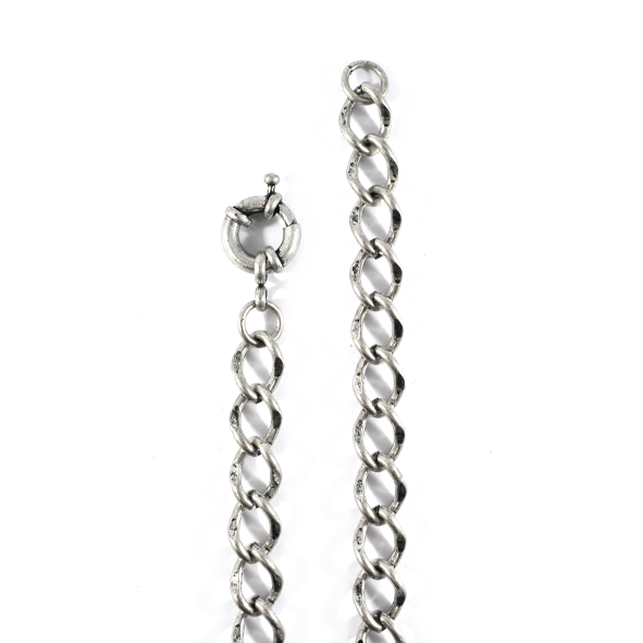 SQUARE WITH FLORAL NECKLACE - product image