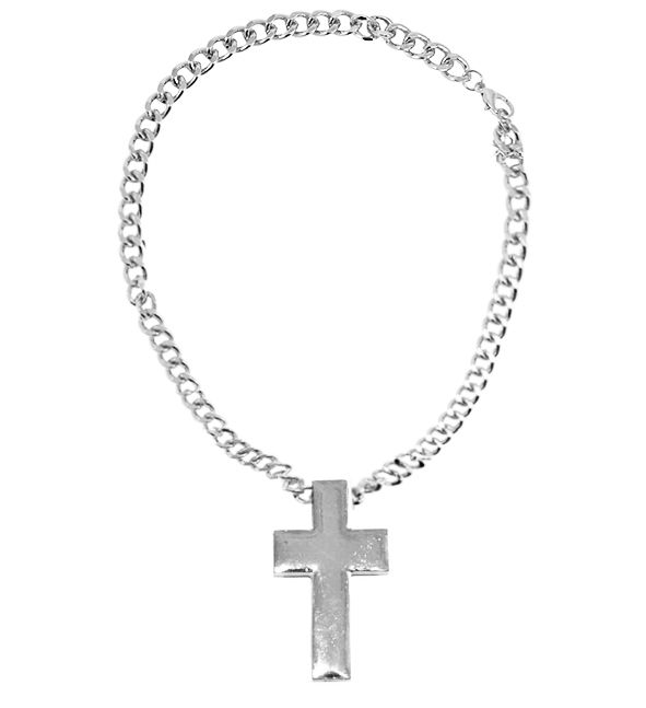 LARGE CROSS NECKLACE - product image