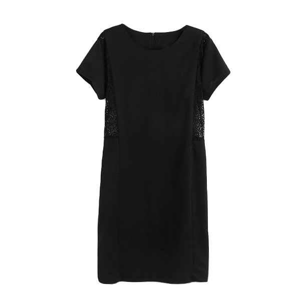 SIDE LACE DRESS - product image