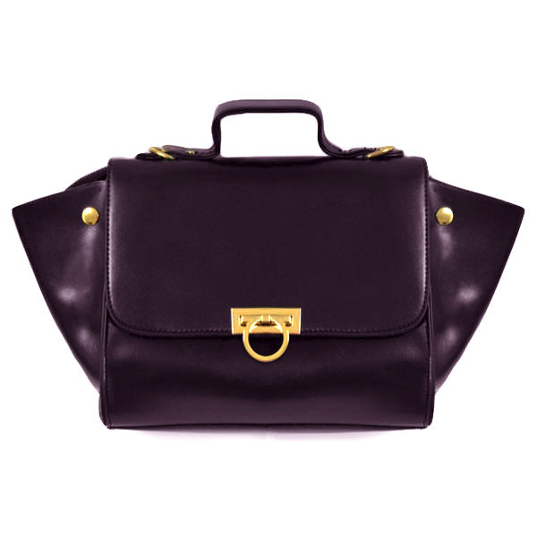 MINIMAL PU LEATHER SHOULDER BAG - product image